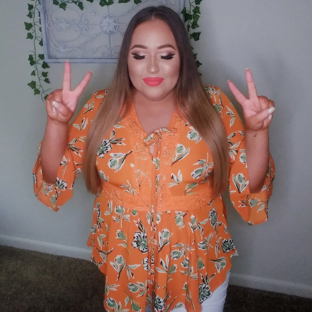 Tropical Boho Blouse